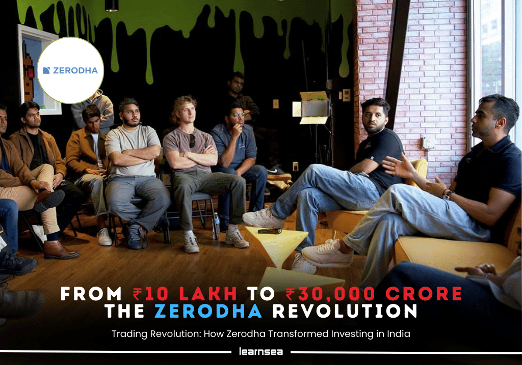 Success story of Zerodha from small beginnings to ₹30K crore empire