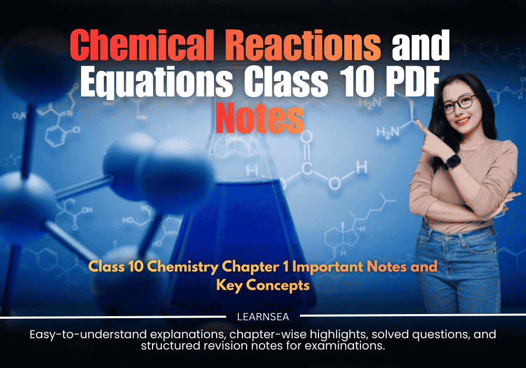 Class 10 Chemistry Chapter 1 Chemical Reactions and Equations quick revision notes PDF