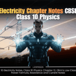 Complete Electricity chapter notes for CBSE Class 10