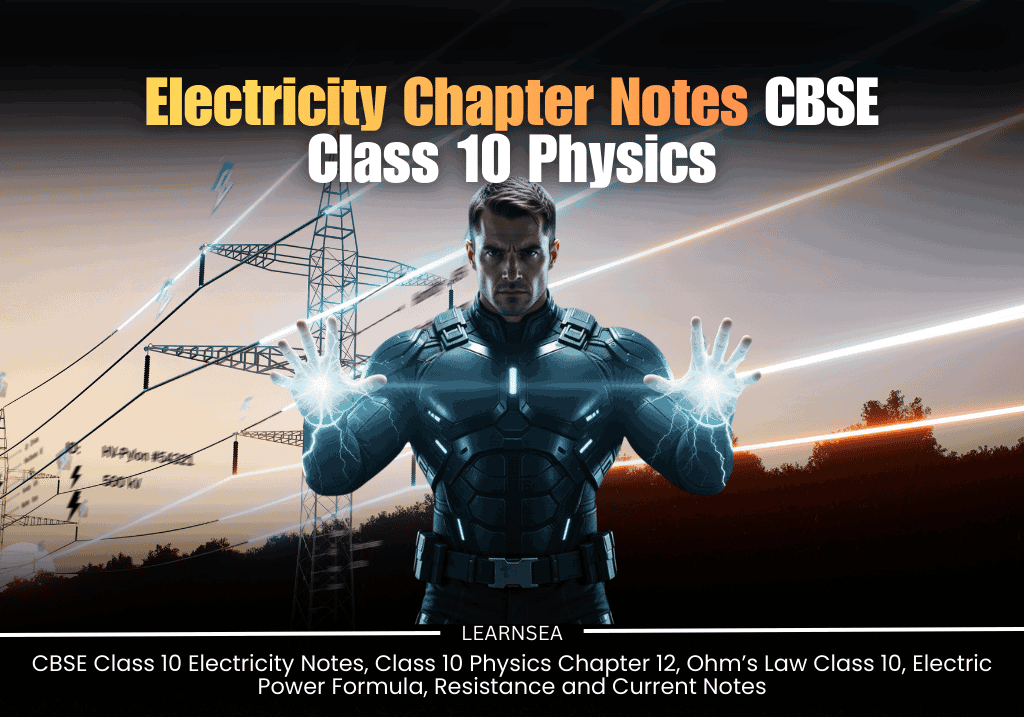 Complete Electricity chapter notes for CBSE Class 10