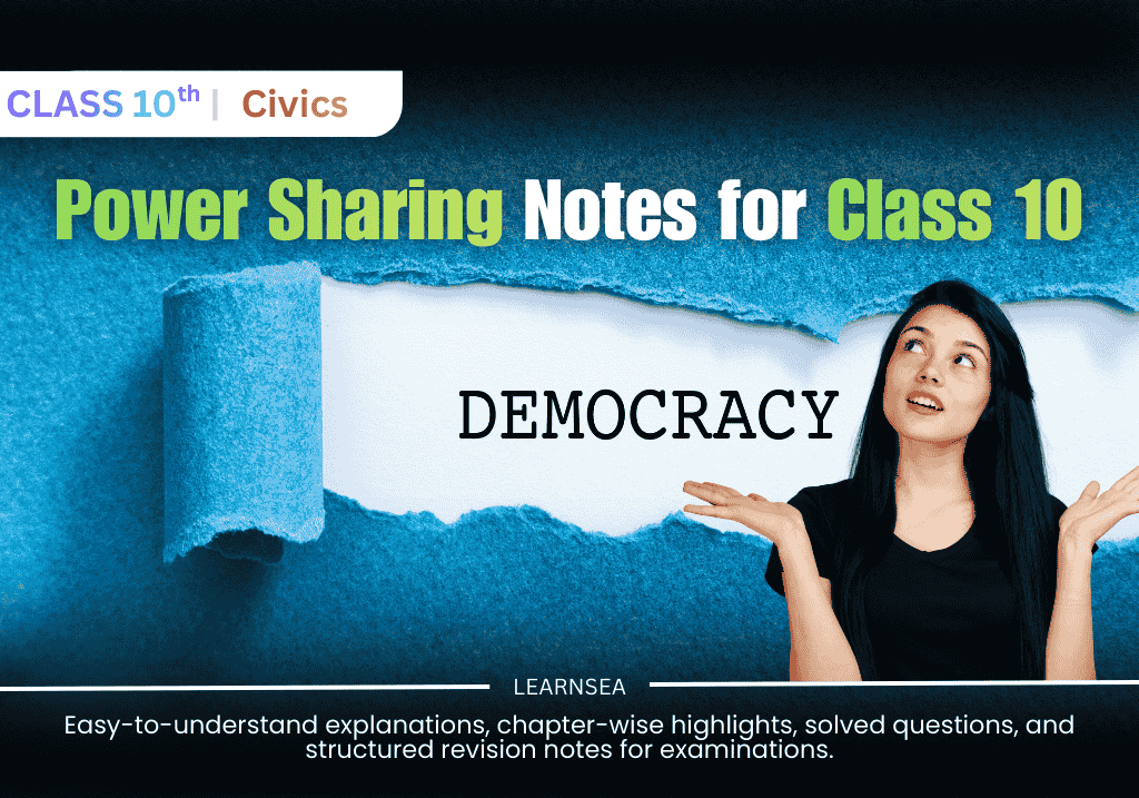 Power Sharing Quick Revision Notes for Class 10