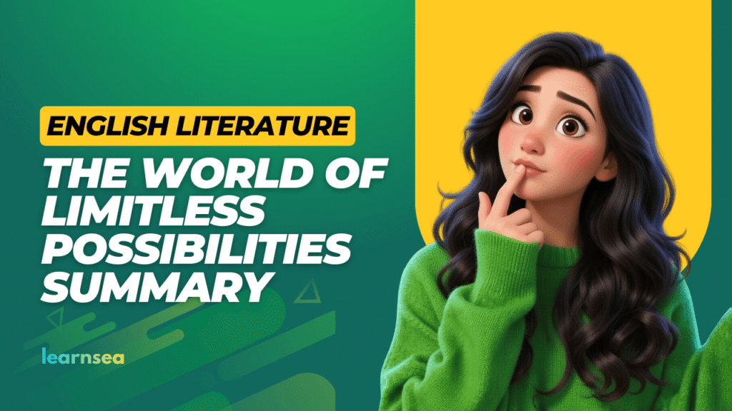 Educational illustration for The World of Limitless Possibilities chapter