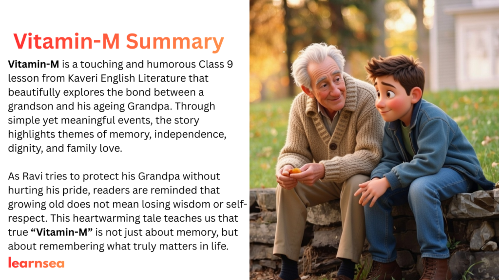 Vitamin-M Summary: A Heartwarming Tale of Grandpa, Memory & Family Bonds